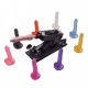 Upgrade Sex Machines Working with 7.5 inch Colourful Jelly Dildo