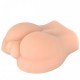 Silicone Realistic Ass, Masturbator Butt,Sex Doll - Flexible Penis and Tight Anal Entry,Novelty & Gag Toys for Men