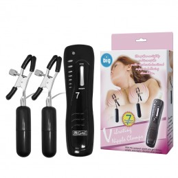 Vibrating Nipple Clamps with 7 Vibrating Function