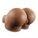 Full Silicone Black Big Ass Doll for Men